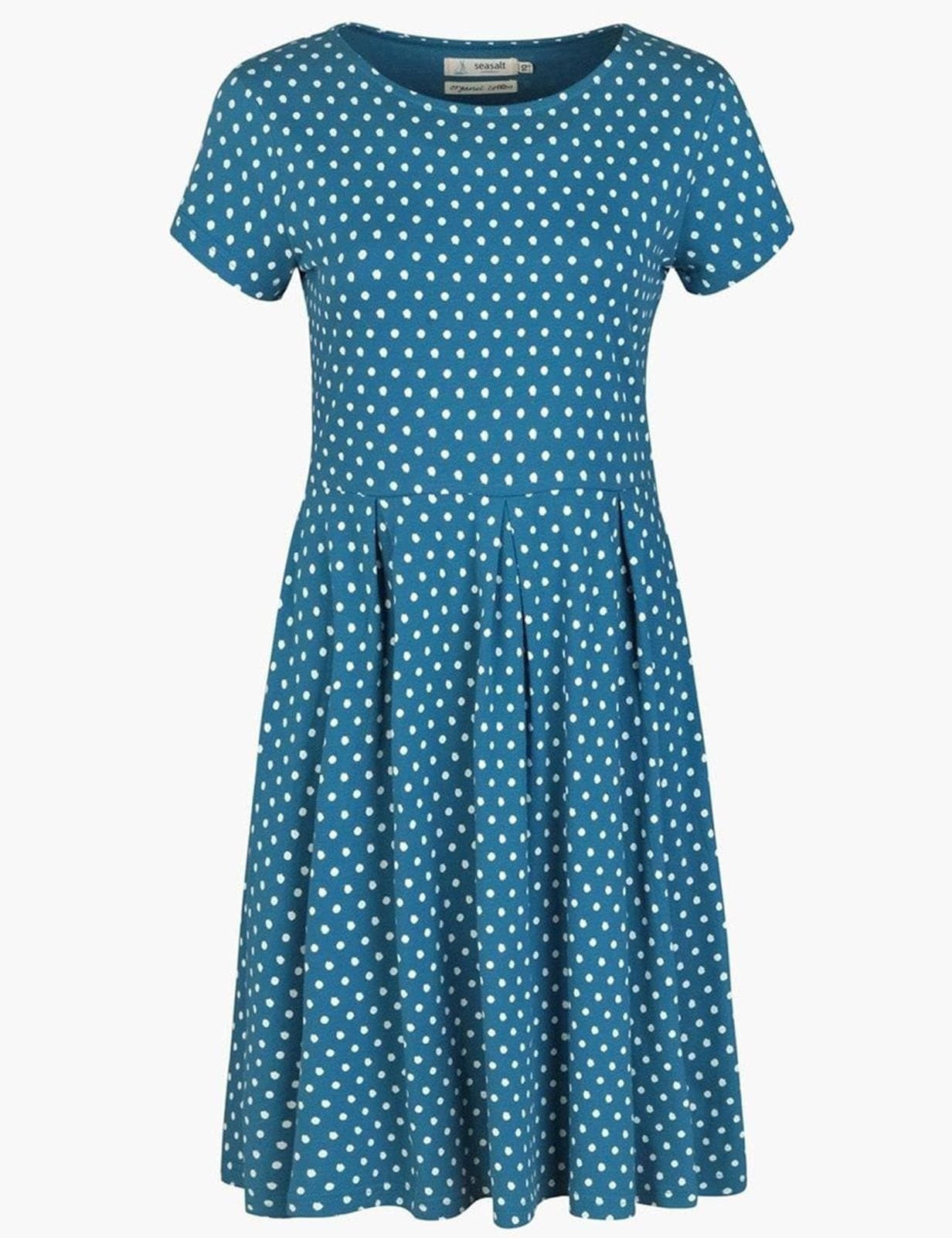 KOTTY Women's Floral Print Crepe Fit Flare Dress