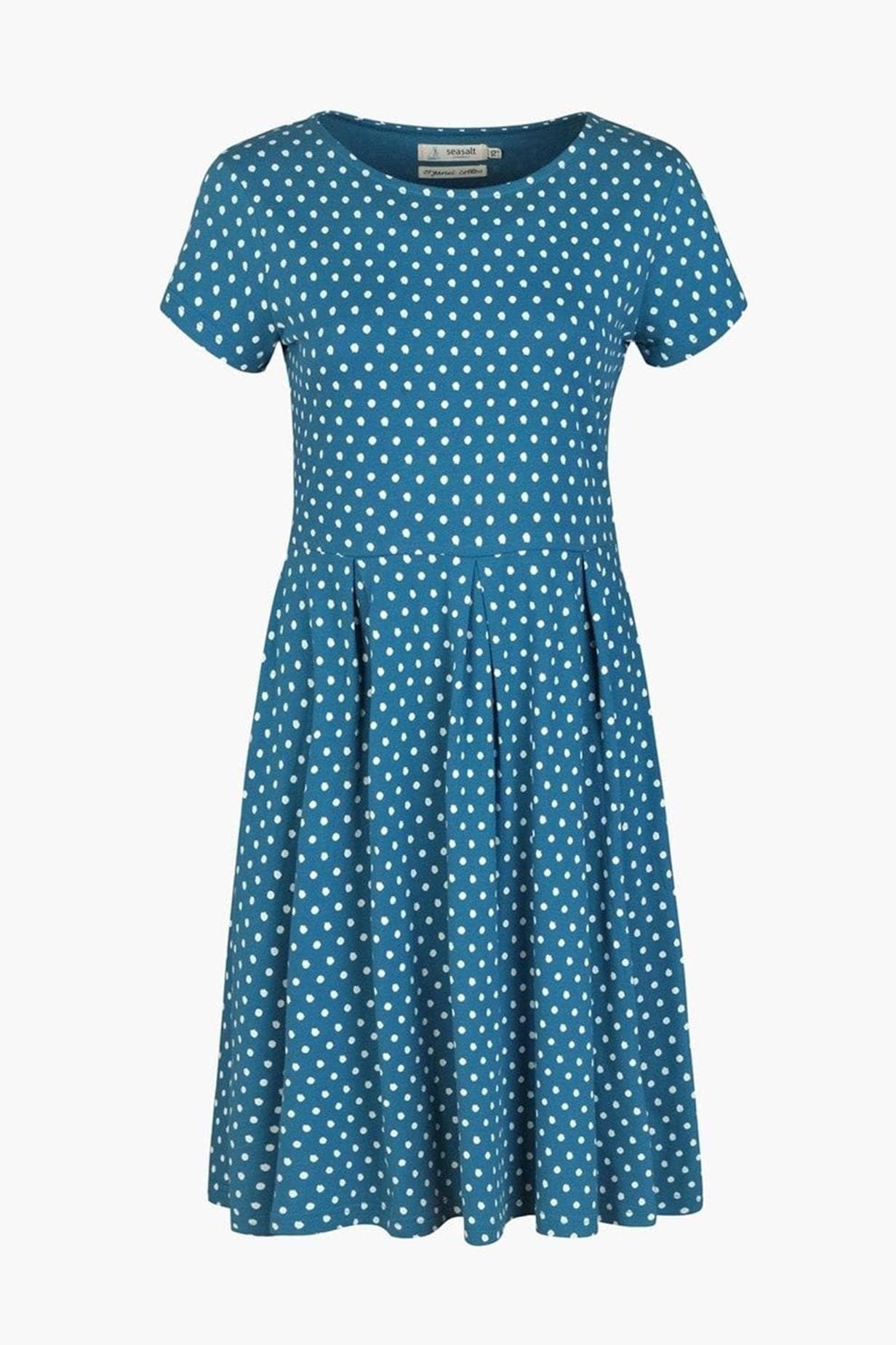 KOTTY Women's Floral Print Crepe Fit Flare Dress