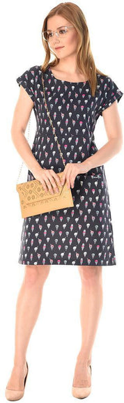 KOTTY Women's One Shoulder Mini Sheath Dress