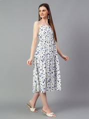 KOTTY Women's Solid Sleeveless Maxi Dress