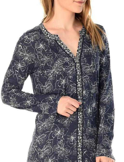 KOTTY Women's Floral Print Fit Flare Dress