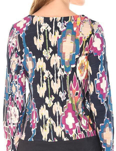 KOTTY Women's Floral Printed Puff Sleeves Crepe Maxi Dress