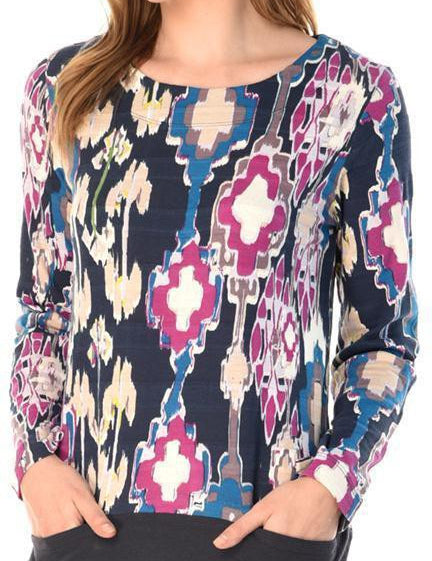 KOTTY Women's Floral Printed Puff Sleeves Crepe Maxi Dress