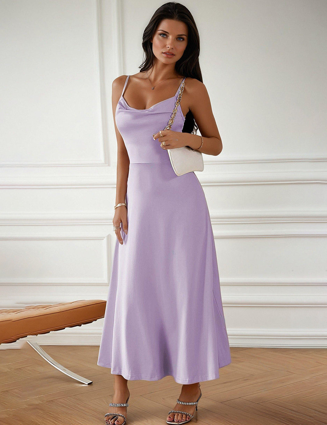 KOTTY Women's Malai Febric Dress