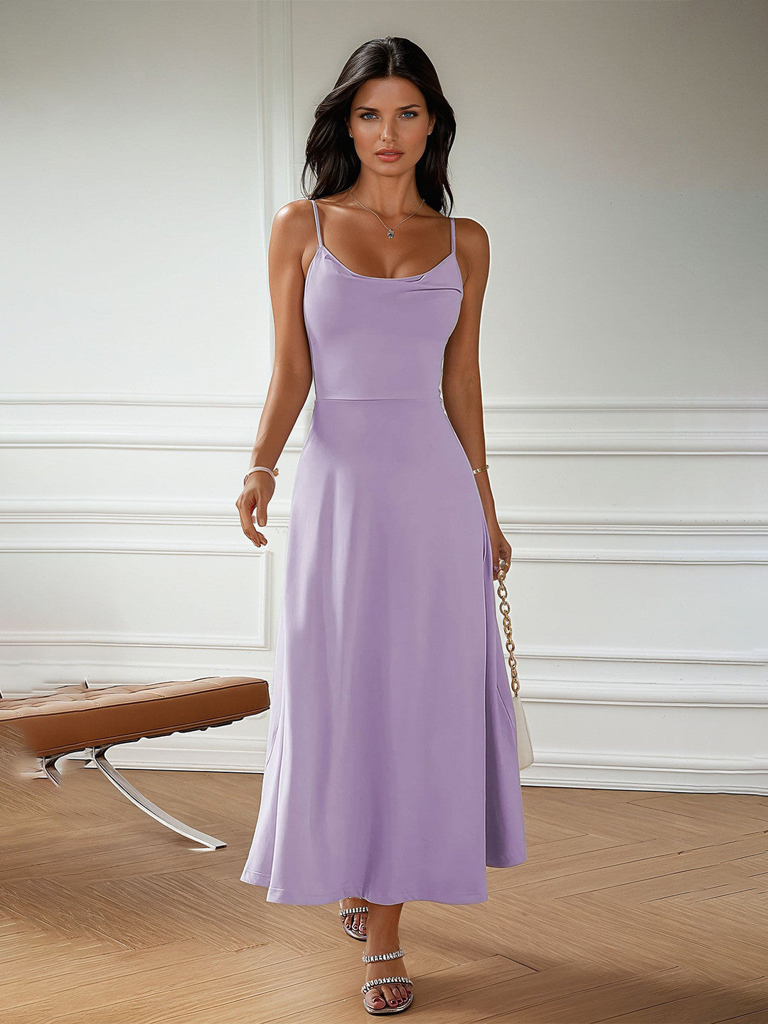 KOTTY Women's Malai Febric Dress