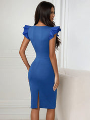 KOTTY Women's Stylish Looking Valentno Febric Dress