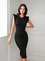KOTTY Women's Stylish Looking Valentno Febric Dress