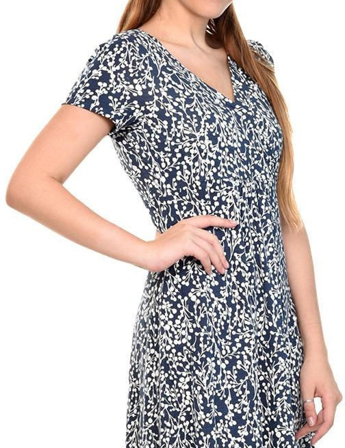 KOTTY Women's Puff Sleeve Sheath Dress