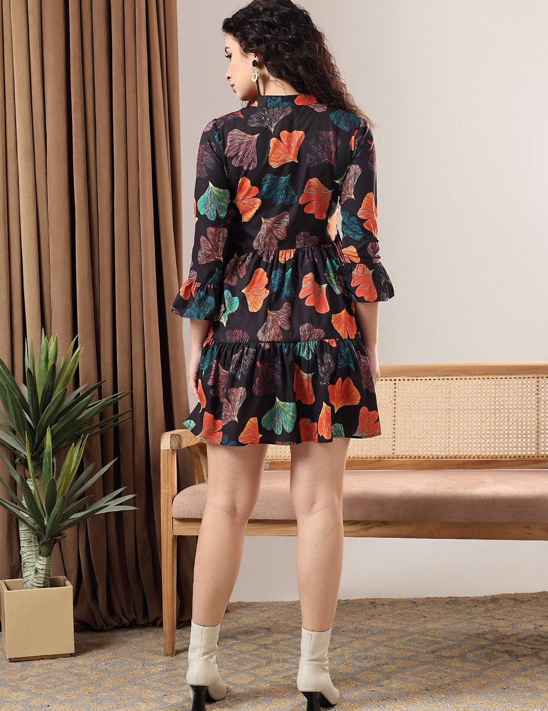 4 Sleeve Stout Causal Dress 