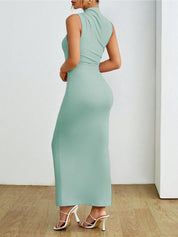 KOTTY Women's Solid Sleeveless Beckett Causal Dress 