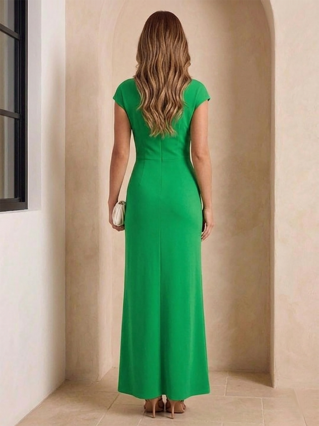 KOTTY Women's Forest Green Dress