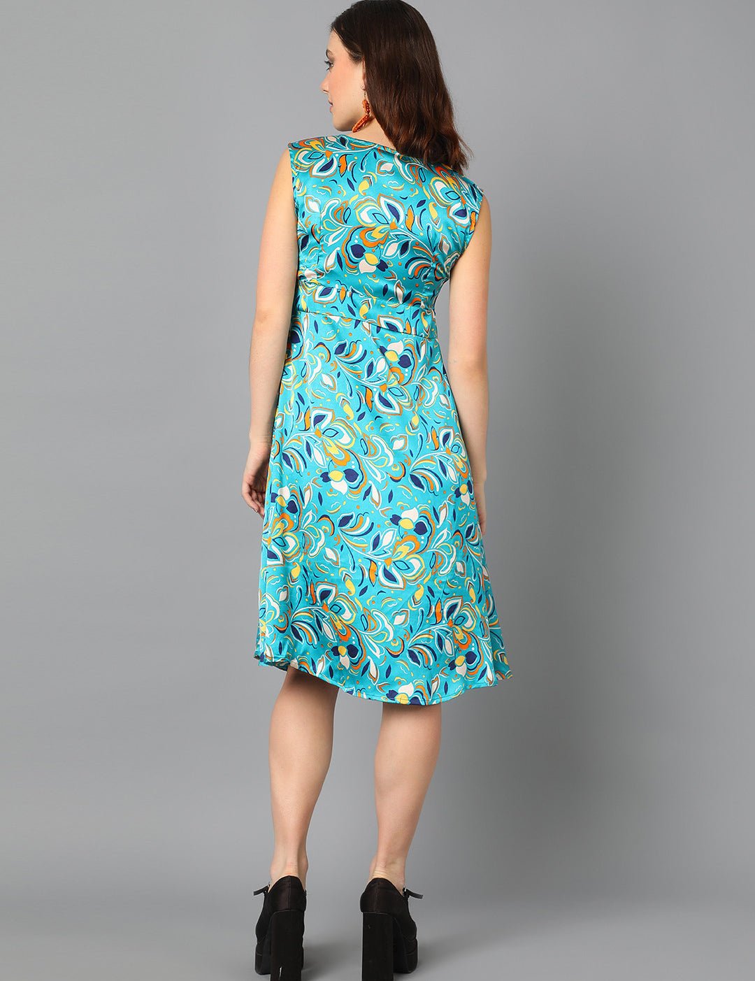 KOTTY Women's Shoulder Straps A-Line Dress