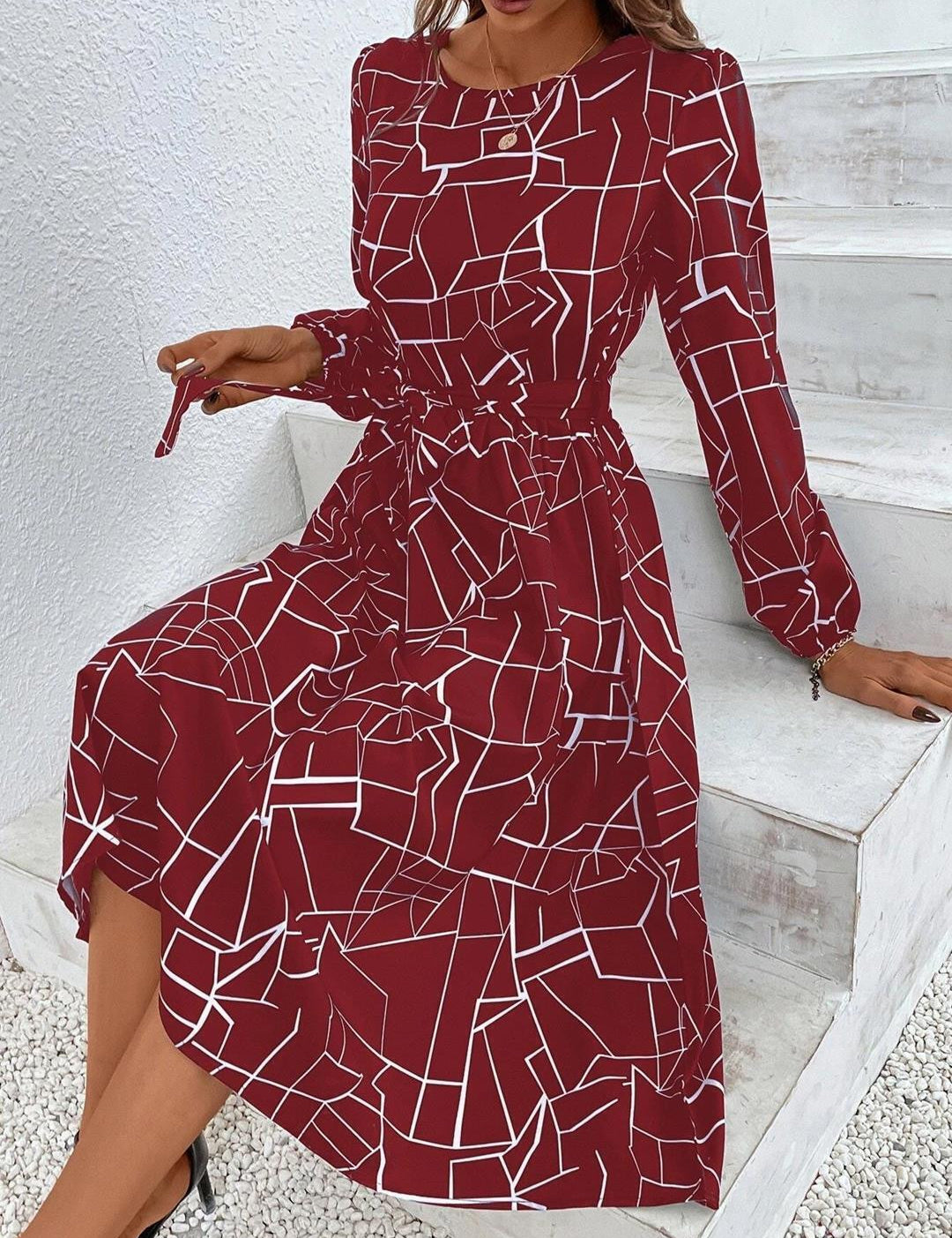 KOTTY Women's Shoulder Straps Maxi Dress