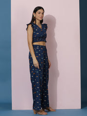 KOTTY Women Two Piece Dress Multicolor Maxi/Full Length Dress 