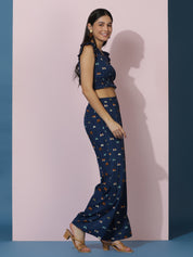 KOTTY Women Two Piece Dress Multicolor Maxi/Full Length Dress 