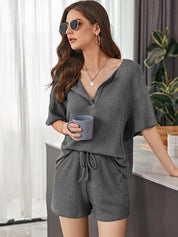 KOTTY Women Two Piece Dress Grey Mini/Short Dress 