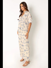 KOTTY Women Two Piece Dress Multicolor Maxi/Full Length Dress 