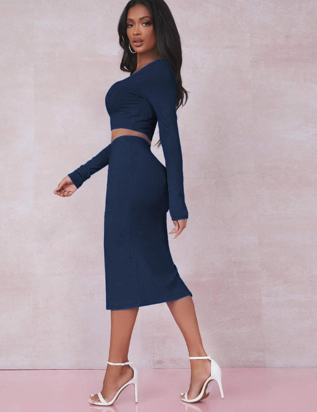 Calf Length Dress 
