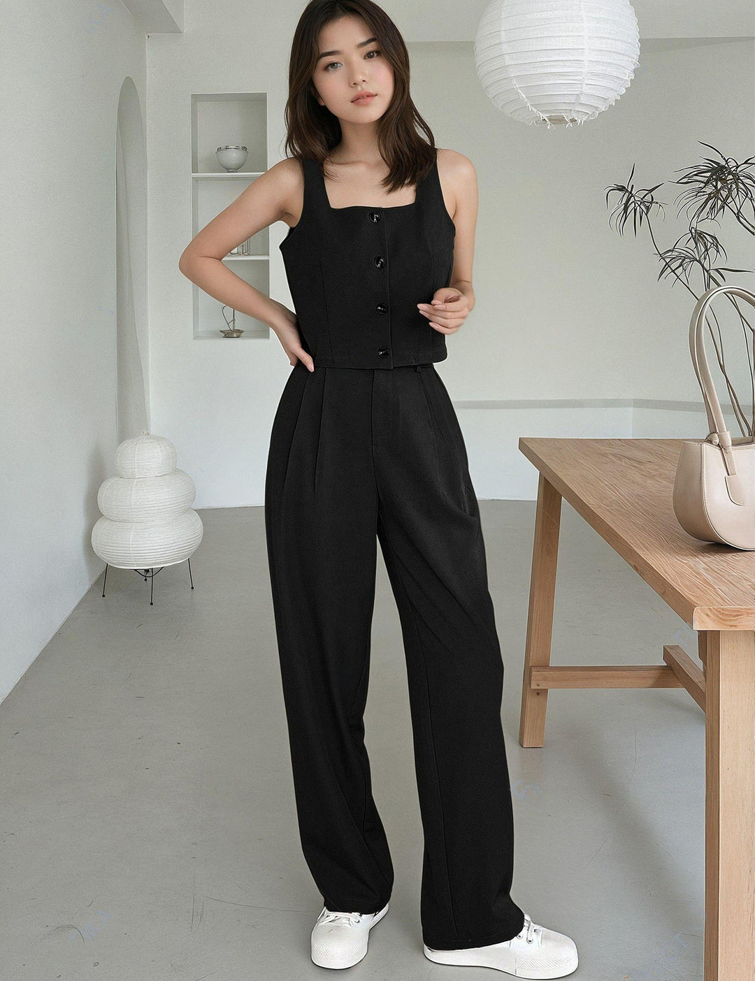 KOTTY Womens Top Pant Co-ords Set 