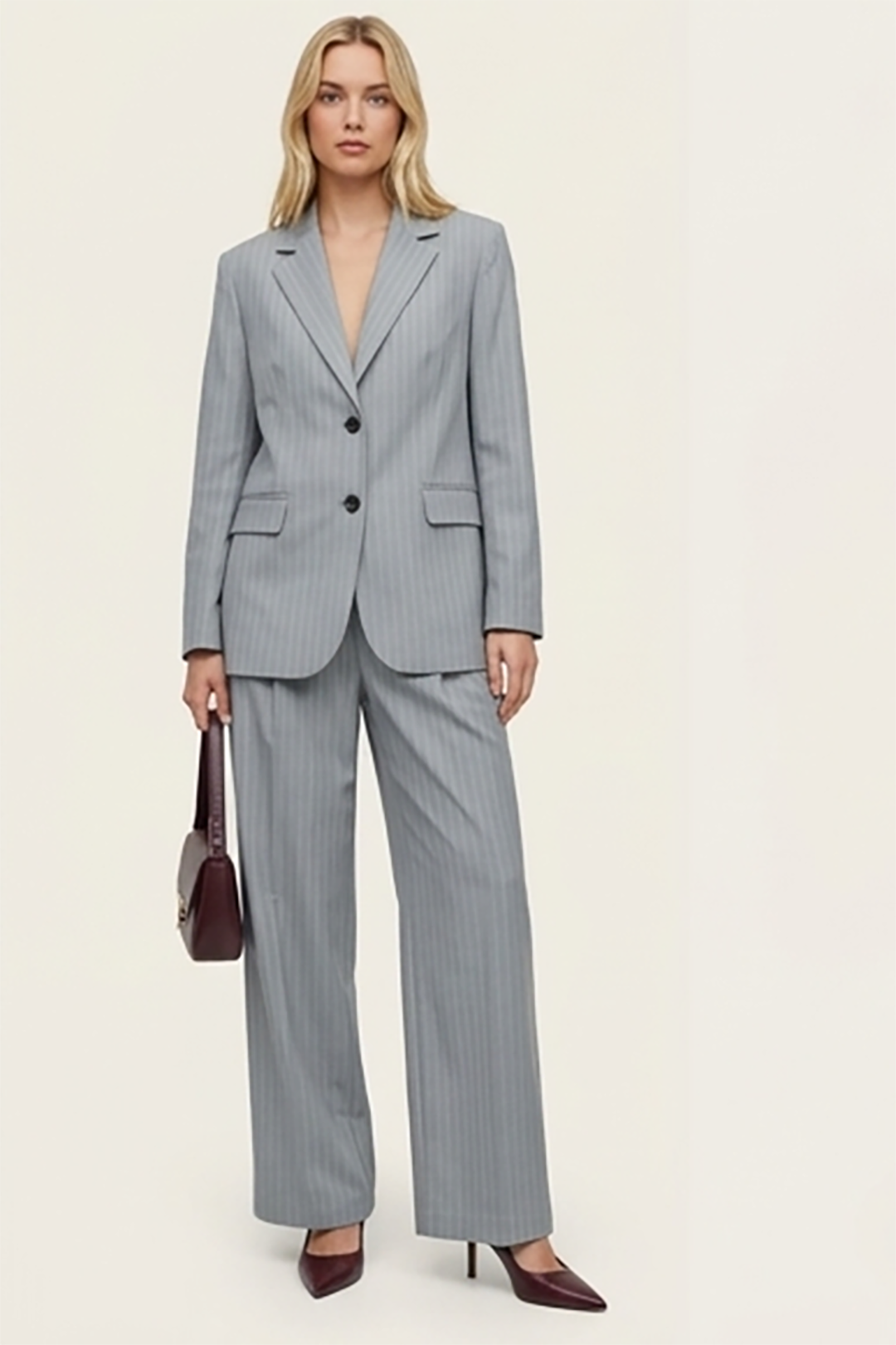 Women Grey Ribbed Top and Skirt Set