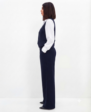 Blue Pinstripe Vest & Trouser Co-ord Set