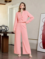 KOTTY Top Palazzos Co-ords Set 