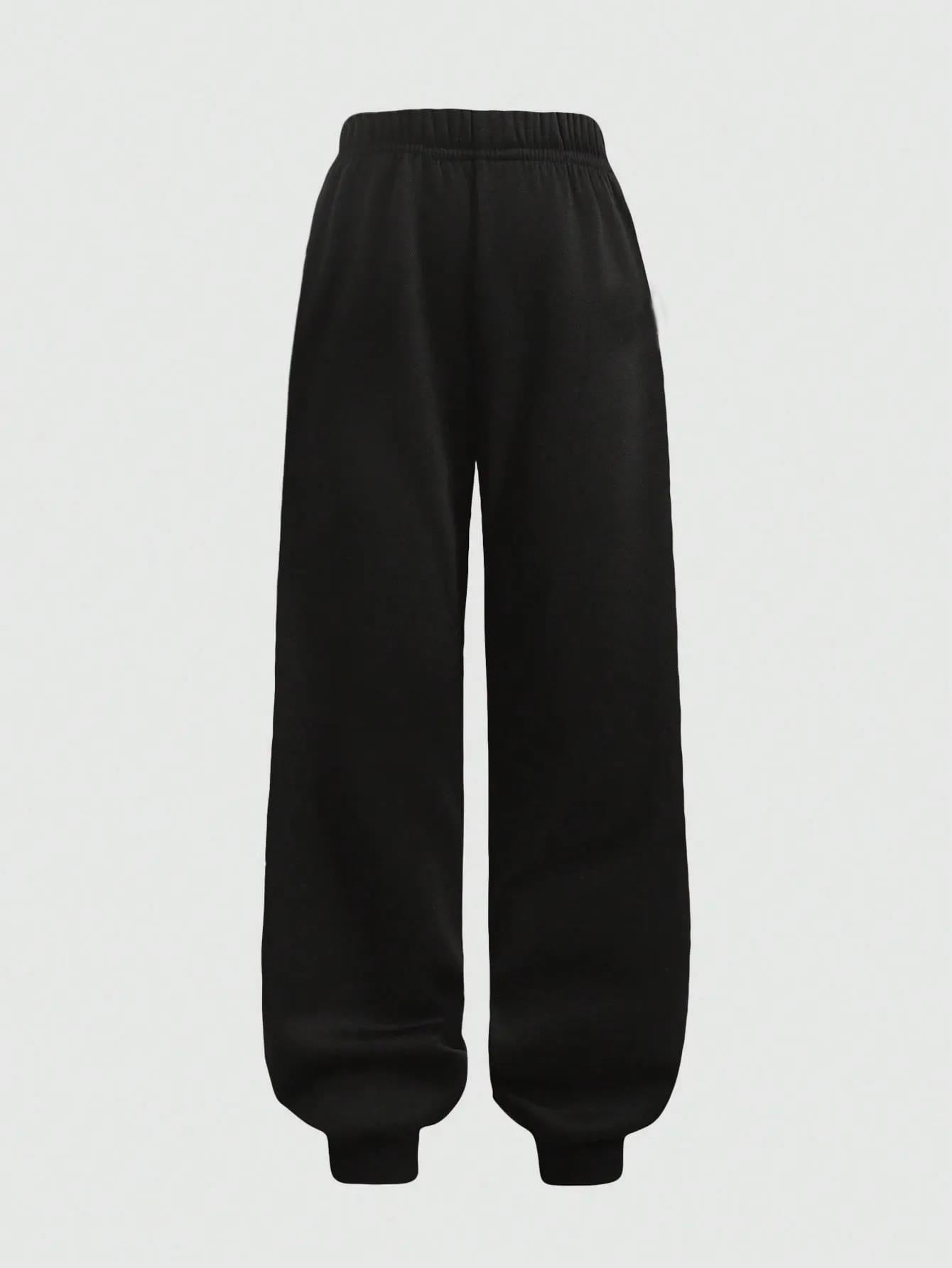 KOTTY Women‚Äôs Black Cropped Sweatshirt