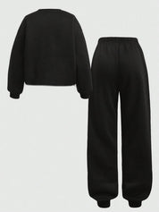 KOTTY Women‚Äôs Black Cropped Sweatshirt