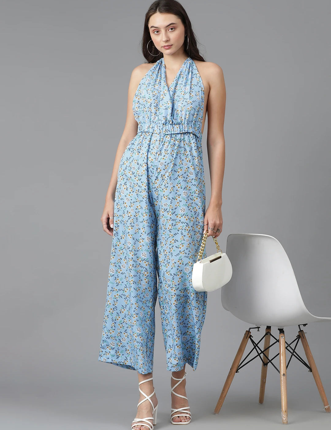 KOTTY Floral Print Women Jumpsuit 