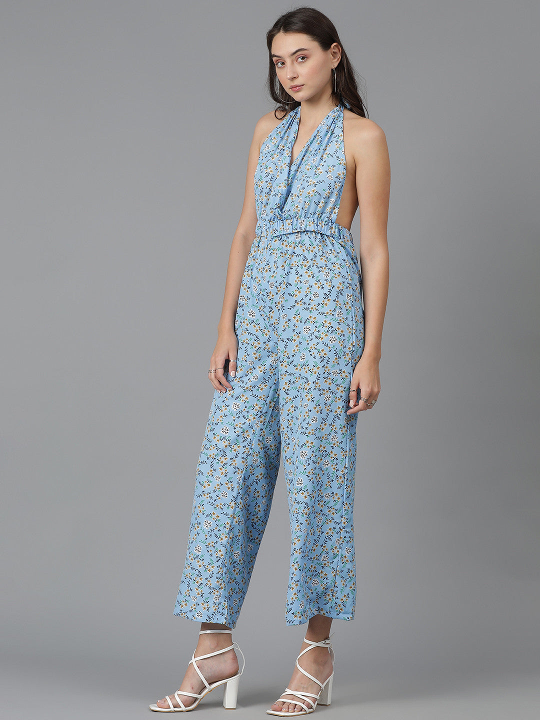 KOTTY Floral Print Women Jumpsuit 