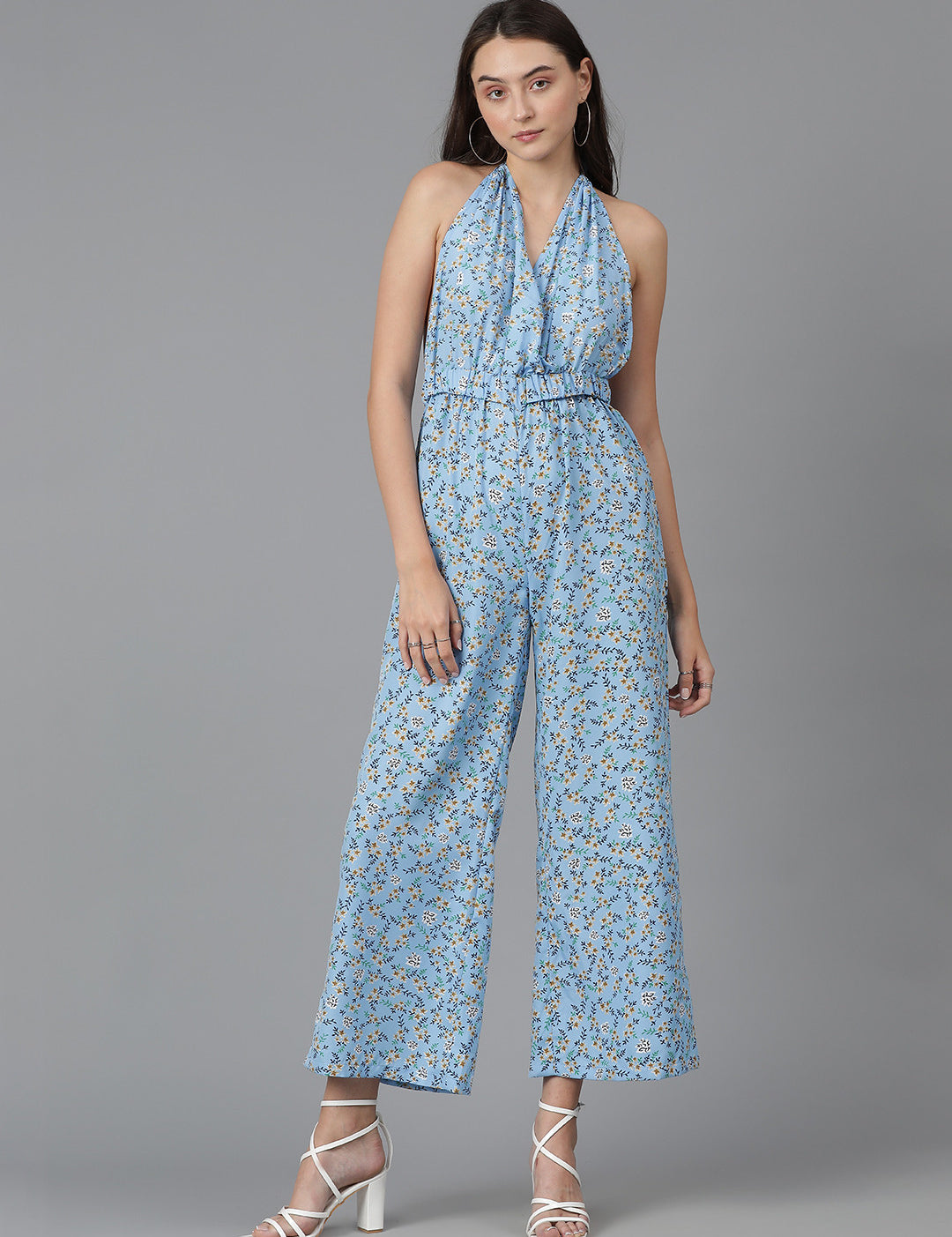 KOTTY Floral Print Women Jumpsuit 