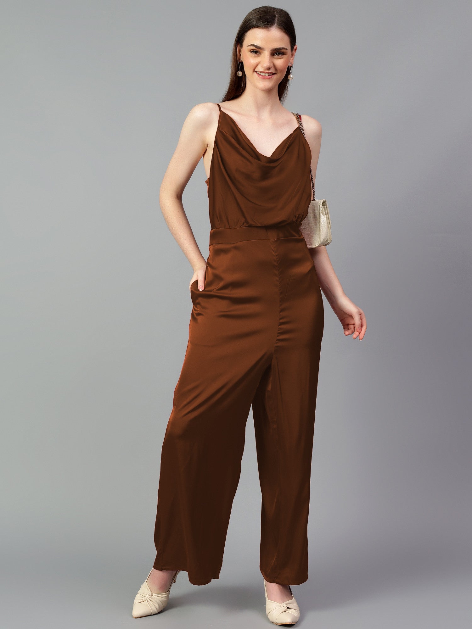 KOTTY Solid Women Jumpsuit 