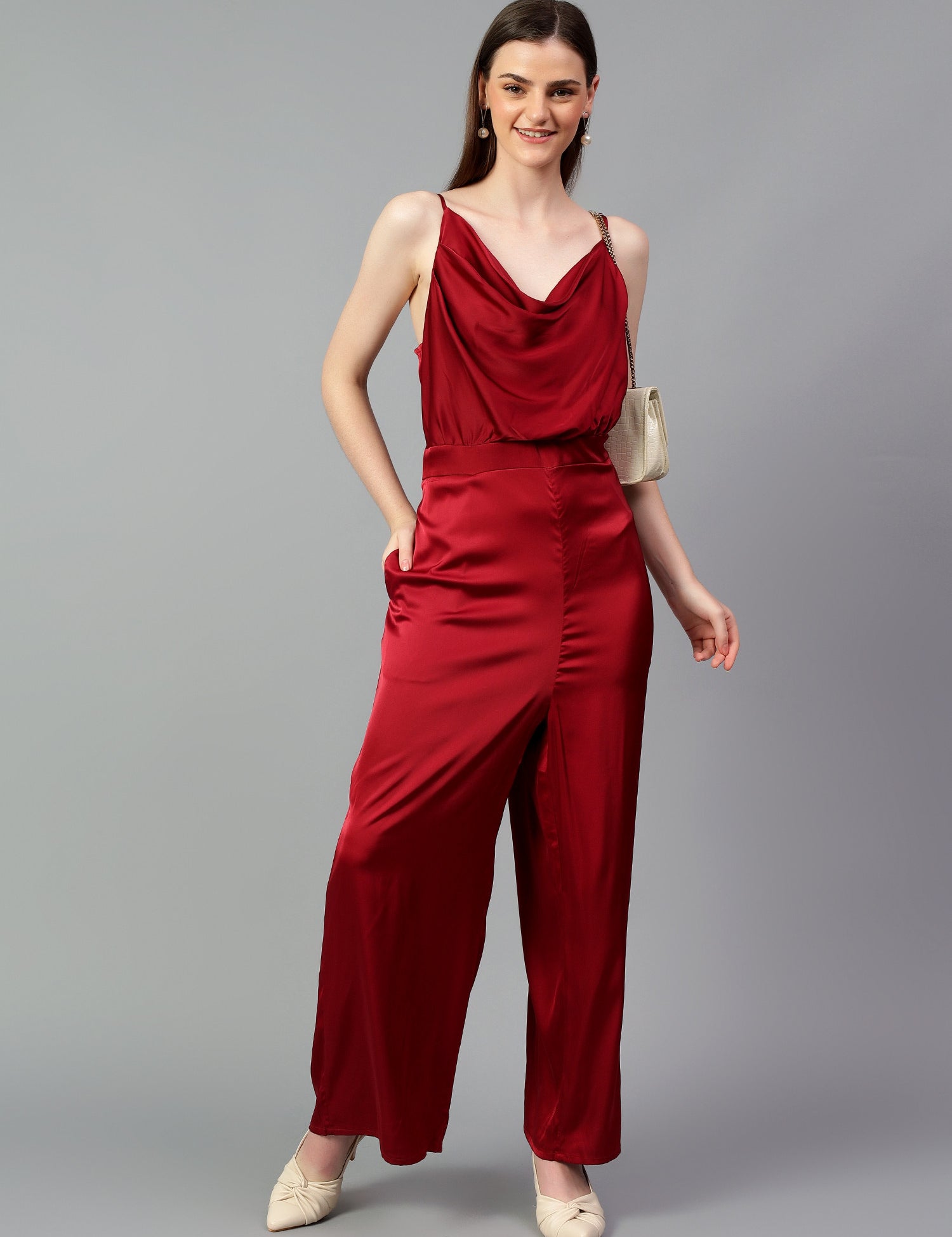 KOTTY Solid Women Jumpsuit 