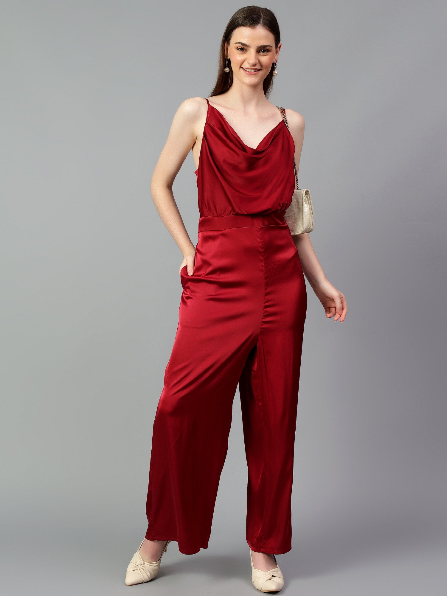KOTTY Solid Women Jumpsuit 