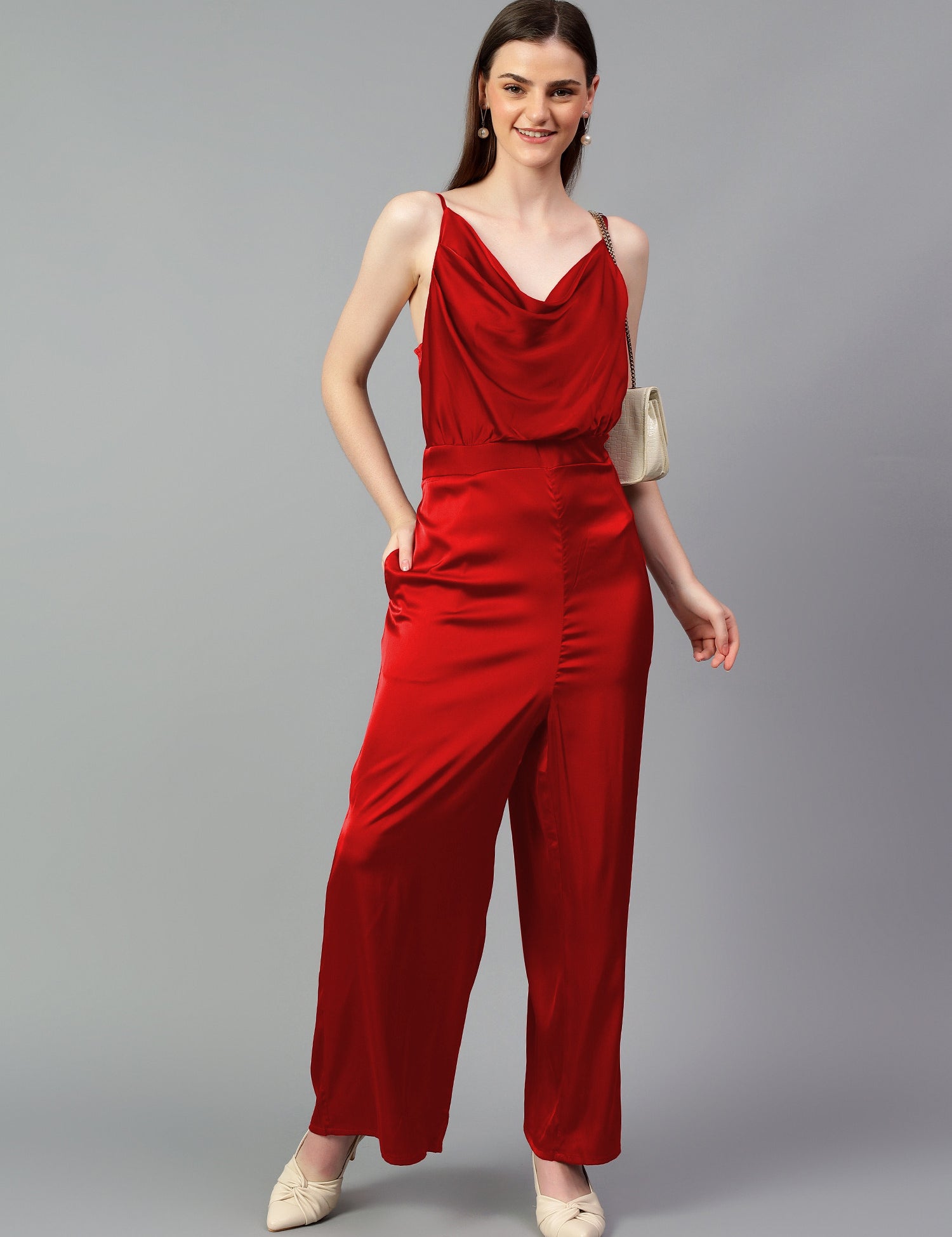KOTTY Solid Women Jumpsuit 
