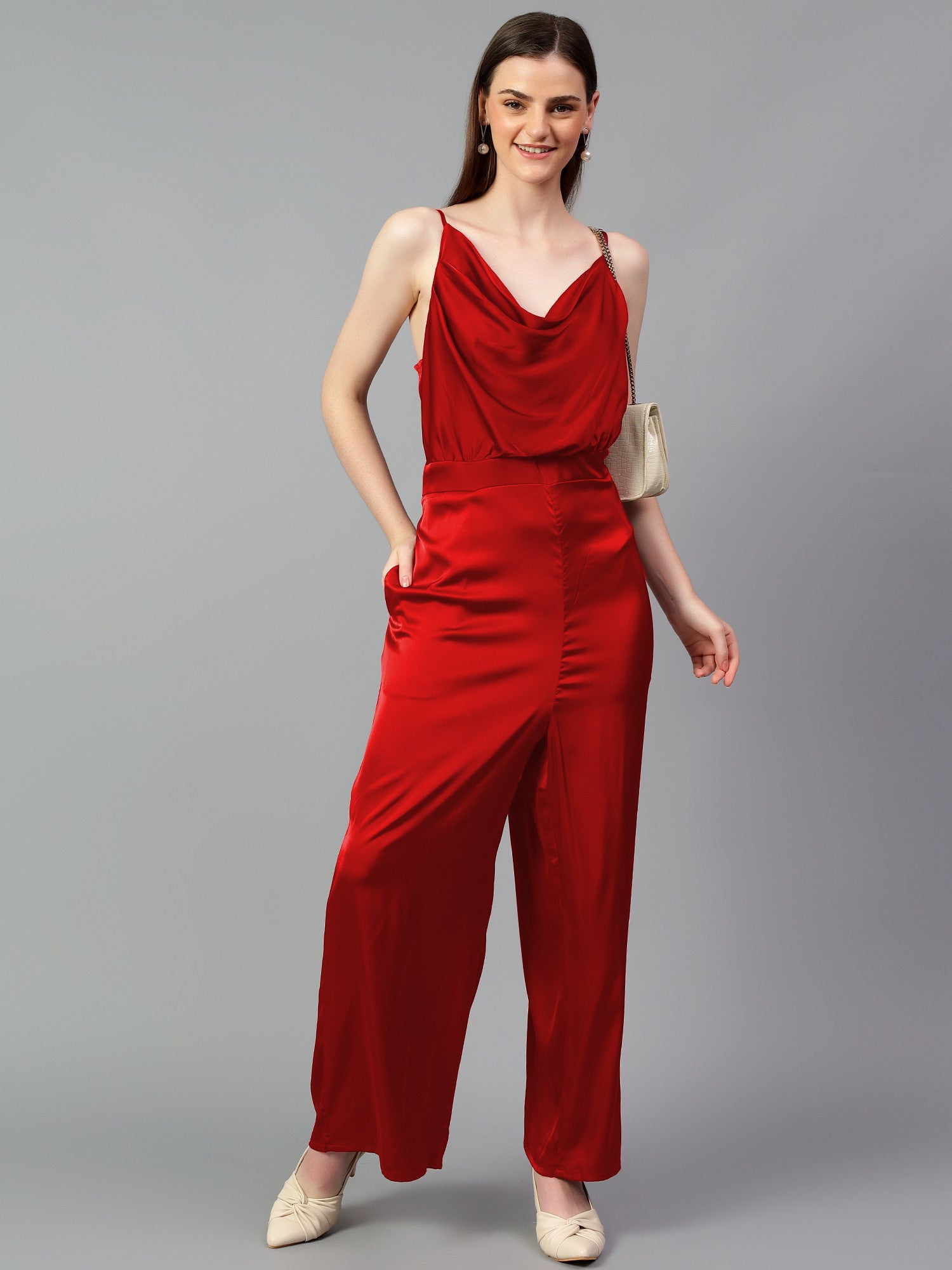 KOTTY Solid Women Jumpsuit 