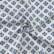 Kotty Blue white floral kurti set