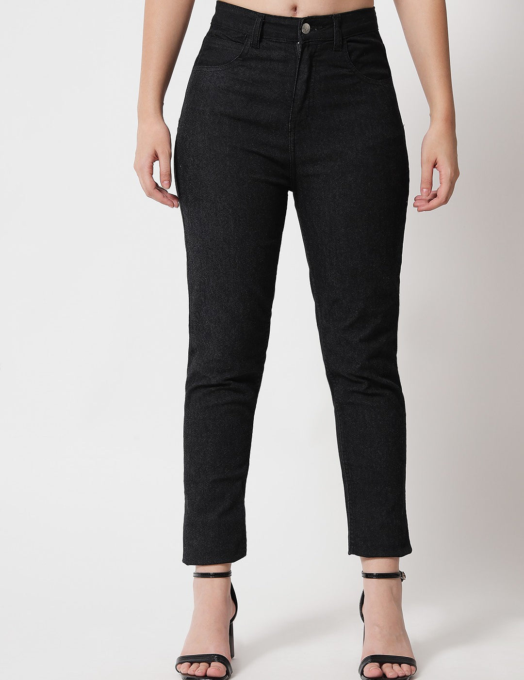 KOTTY Regular Women Black Jeans 