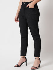 KOTTY Regular Women Black Jeans 