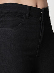 KOTTY Regular Women Black Jeans 