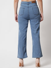 KOTTY Regular Women Light Blue Jeans 