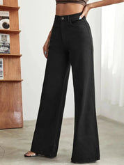 KOTTY Straight Fit Women Black Jeans 