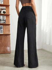 KOTTY Straight Fit Women Black Jeans 