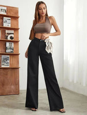 KOTTY Straight Fit Women Black Jeans 