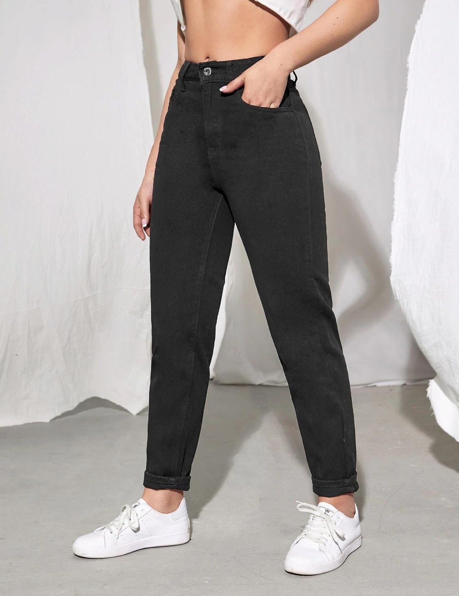 KOTTY Regular Women Black Jeans 
