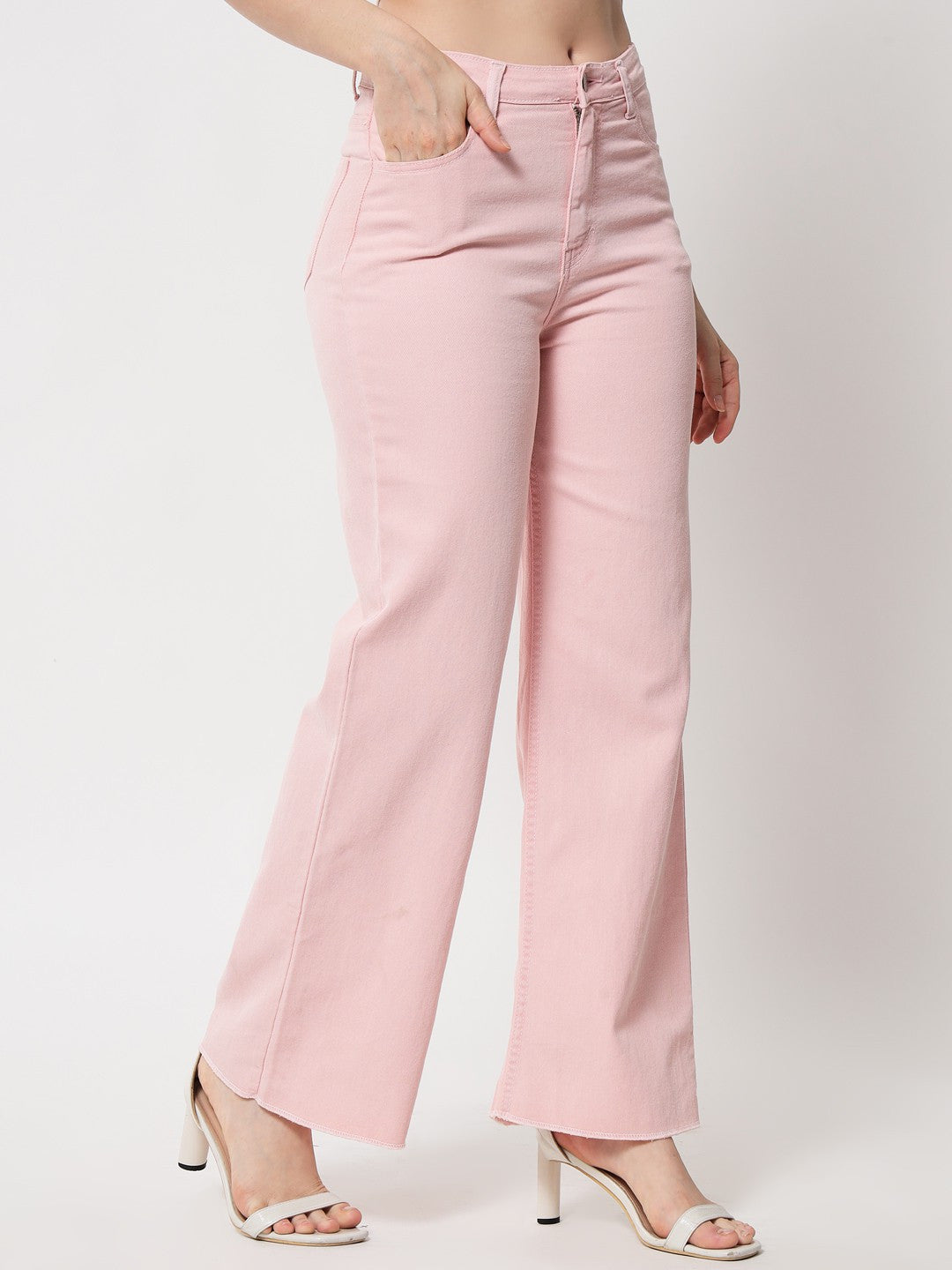 KOTTY Regular Women Pink Jeans 