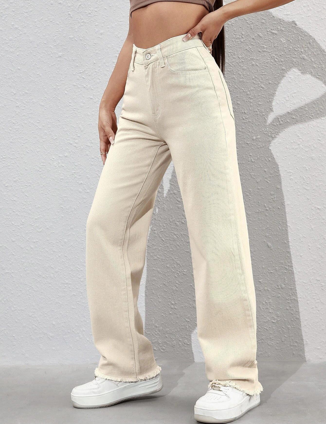 KOTTY Regular Women White Jeans 