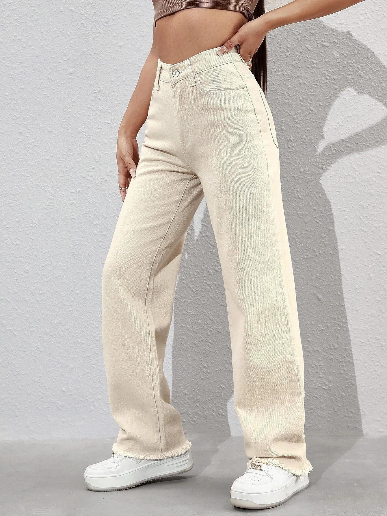 KOTTY Regular Women White Jeans 
