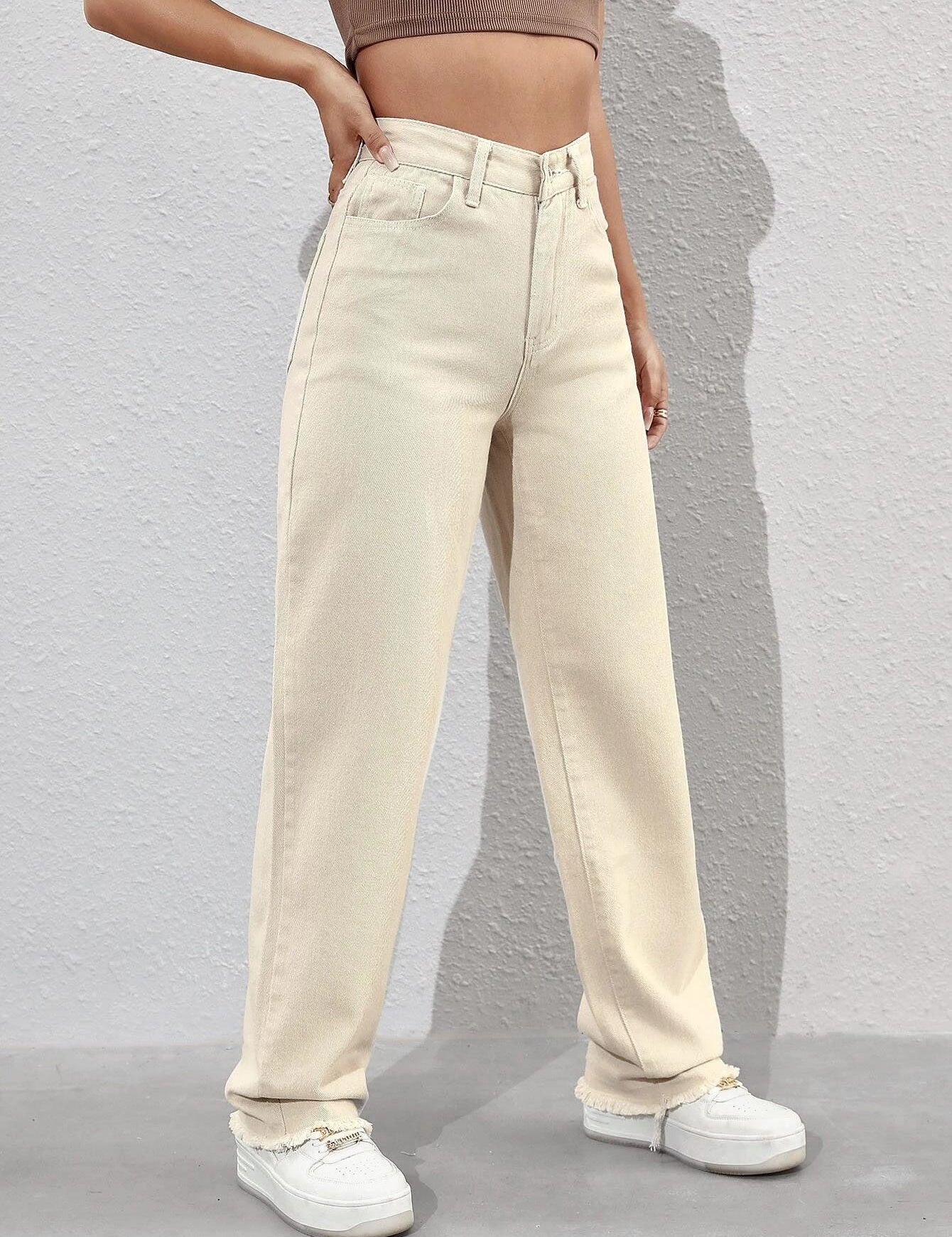 KOTTY Regular Women White Jeans 