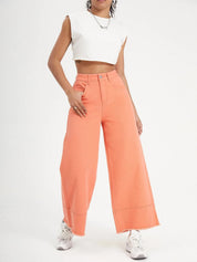 KOTTY Regular Women Orange Jeans 